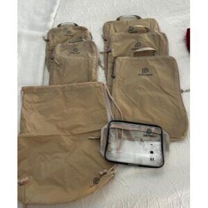 New Compression Packing Cubes for Suitcases,7 Set Travel Packing Cubes for trave